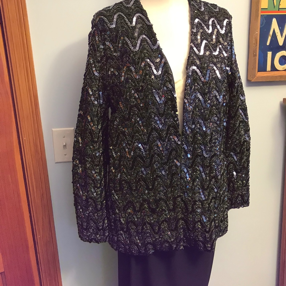 Sequined special occasion jacket/skirt 2 pc  SET